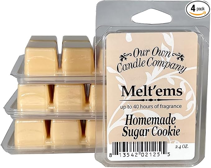 Our Own Candle Company Premium Wax Melt, Homemade Sugar Cookie Scent, 6 Cubes by OurOwnCandleCompanycandles