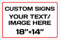 Personalized Aluminum Metal Signs by Repaly