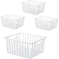 Upright Freezer Organizer Bins， Freezer Baskets by Unknown