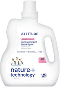 ATTITUDE Liquid Laundry Detergent, EWG Verified, HE Compatible, Plant-Based & by ATTITUDE