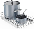 ROOMTEC Pull Out Cabinet Organizer, Cabinet Pull Out Shelves 12½" W x 21½" D by ROOMTEC
