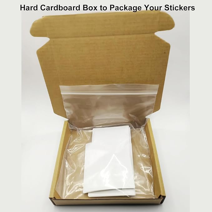 30-300 PCS Custom Square Stickers Labels - Image 6