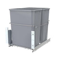 Double Pull-Out Trash Can for Under Kitchen Cabinets Include Double 35QT Trash by Pulloutor