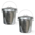 Plexon 10 Gallon Metal Trash Can by Plexon