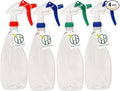 Heluva Green Heavy Duty 24oz Clear Plastic Spray Bottles by HeluvaGreen