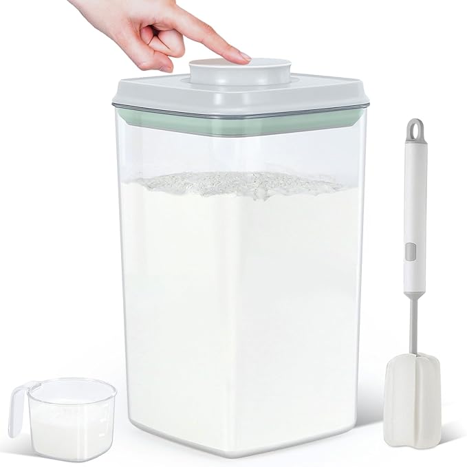 Airtight Flour Rice Storage Container by TBMAXS