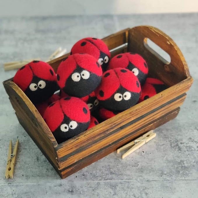 Friendsheep Wool Dryer Balls 6 Pack XL Organic Premium Reusable Cruelty Free - Image 7
