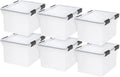IRIS USA 32 Quart WEATHERPRO Plastic Storage Box by IRISUSA