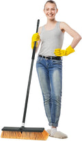 PBHEPJ 18 Inchs Push Broom Outdoor Heavy Duty, Shop Broom by PBHEPJ