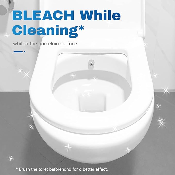 Vacplus Toilet Bowl Cleaner Tablets 12 PACK, Automatic Toilet Bowl Cleaners - Image 4