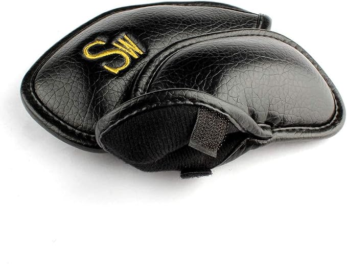 CRAFTSMAN GOLF 12pcs or 1pc Thick Synthetic Leather Golf Iron Head Covers Set - Image 3