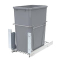 Single Pullout Trash Can for Under Kitchen Cabinets Include Single 35QT Trash by Pulloutor