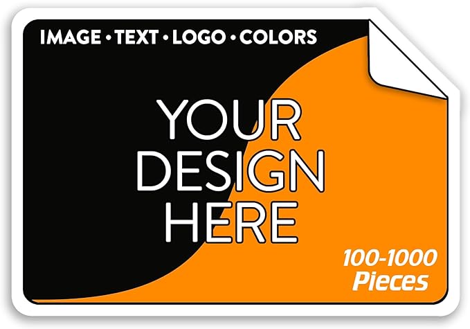 5-1000 Custom Vinyl Stickers by DayStarCustomDesigns