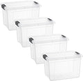 Superio Clear Storage Boxes by Superio