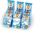 The Restroom Kit Great for travel Portable Disposable Oversized Toilet Seat by THERESTROOMKIT