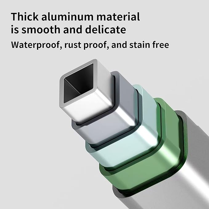 JOOM 4 Legs Double Layer Clothes Drying Rack, Garment Rack Portable and - Image 9