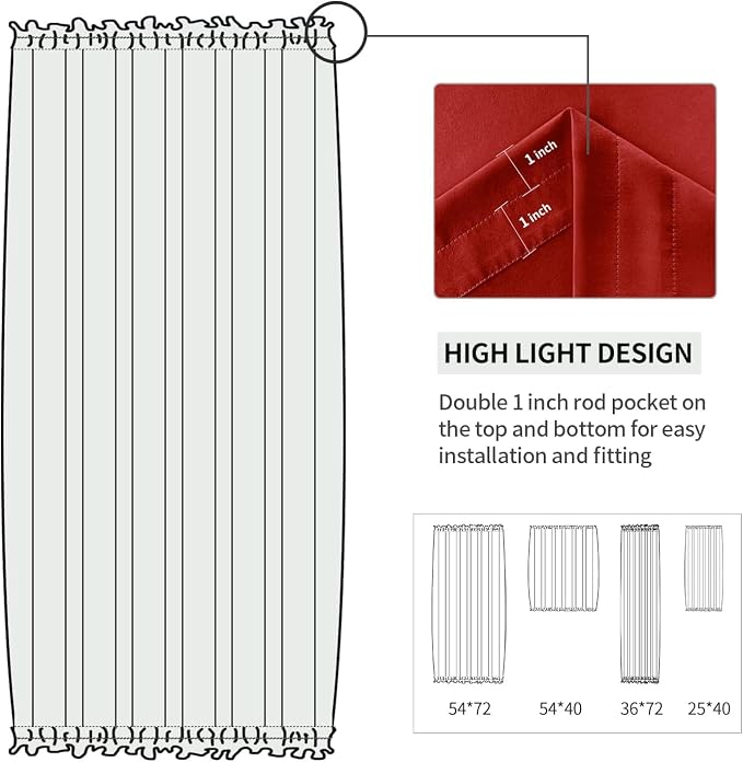 DWCN French Door Curtain - Image 3