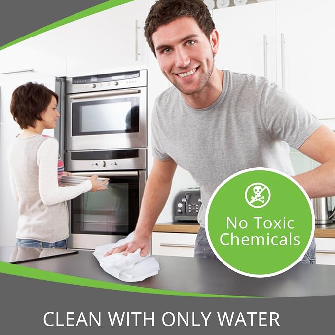 Microfiber Magic Streak Free Cleaning Cloth 10 Pack Clean Any Surface - Image 4