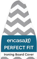 Encasa XO Ironing Board Cover and Pad 42"x14" by EncasaXO