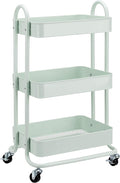 Amazon Basics 3-Tier Metal Rolling Utility or Kitchen Cart by AmazonBasics