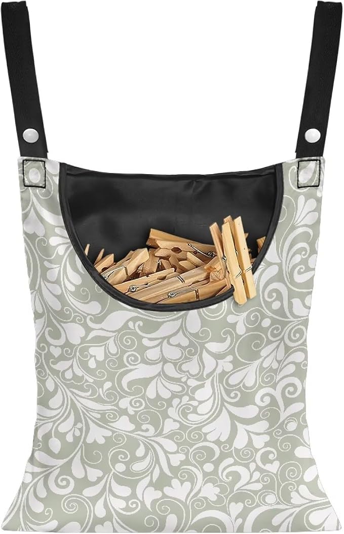 Large Clothespin Storage Bag 14.5"x12" by ZCFYGDX