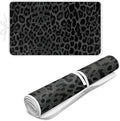 Black Ironing Mat Portable Leopard Print Ironing Pad by Unknown
