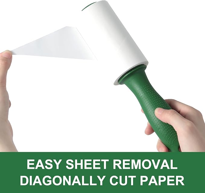 Fedicelly Lint Rollers Pet Hair Extra Sticky Refills, Mega Value Set 600 Sheets - Image 3