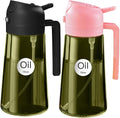YARRAMATE 2Pcs 16oz/470ml Dark Green Oil Sprayer by YARRAMATE