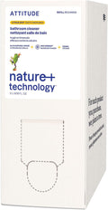 ATTITUDE Bathroom Cleaner Spray Refill, EWG Verified, Plant-Based & Vegan by ATTITUDE