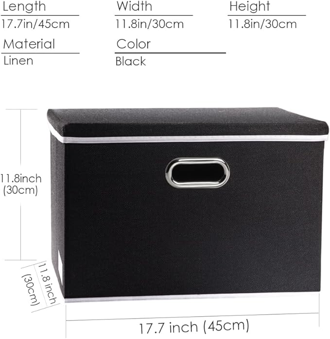 PRANDOM Large Foldable Storage Boxes - Image 6