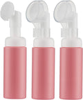 2 OZ Foam Bottle with Brush, Empty Foaming Dispensers to Travel by Tekson