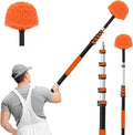 30FT Reach Cobweb Duster with Extension Pole, High Ceiling Long Duster with by Focusonproduct