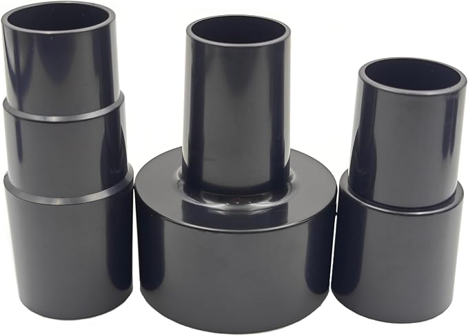 Plastic Hose Connector Reducer Attachments Fits Vacuum Cleaner， 1-3/8" to 1-1/4" - Image 2
