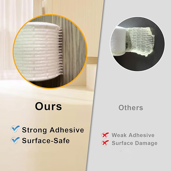 Strong Adhesive Weather Stripping Door Seal Strip Insulation Tape Roll - Image 2