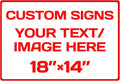 Custom Aluminum Weatherproof Metal Signs by Repaly