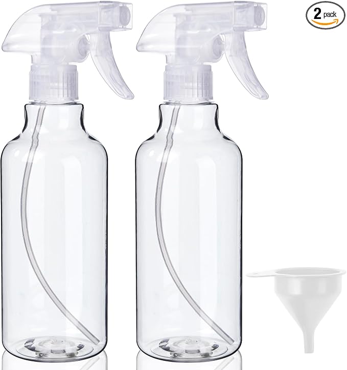 Plastic Spray Bottles Heavy Duty Spraying, Mist & Stream, Empty Water Sprayer by Airbee