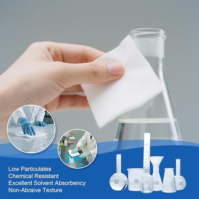 Cleanroom Wipes 4"x4" Lint Free Wipes - Image 7