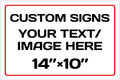 Personalized Aluminum Weatherproof Metal Signs by Repaly