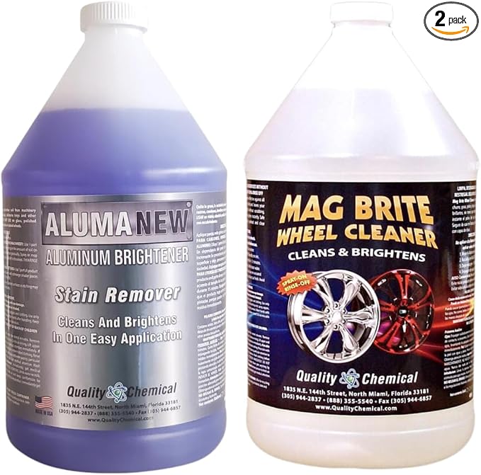 Quality Chemical Aluminum Brightner & Mag Brite Combo by Quality+Chemical