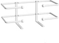 Glove Box Dispenser Wall Mount: White Holder Organizer by niffgaff
