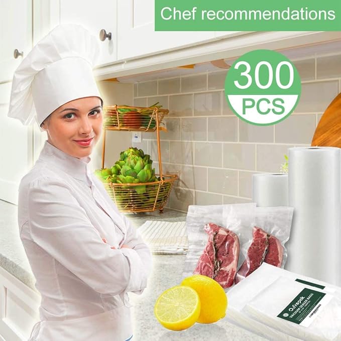 O2frepak 300 Count 10x13 Plus Quart Vacuum Sealer Bags - Image 3
