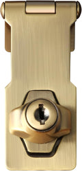 Alise Keyed Hasp Lock, 3 Inch Safety Packlock Clasp Hasp Lock Latch by Alise