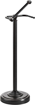 Toilet Paper Holder Stand, Oil Rubbed Bronze Toilet Paper Holder Free Standing by WZKALY