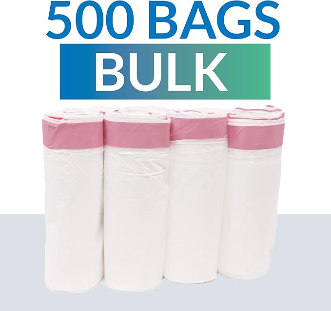 Reli. 6-10 Gallon Trash Bags Drawstring | 500 Count Bulk | 22"x23" | 6 - Image 3
