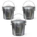 Plexon 6 Gallon Small Metal Trash Can by Plexon