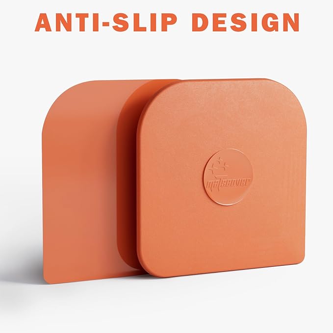 Pan Scraper, Non Scratch for Cast Iron, Pot and Pan Cleaning, Sturdy Scraper - Image 2