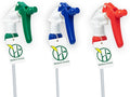 Heluva Green Spray Bottle Nozzle Replacement, Bottle Tops Only by HeluvaGreen