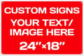 Personalized Aluminum Weatherproof Metal Signs by Repaly