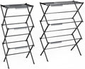 3 Tier Clothes Drying Rack, Foldable & Portable Clothing Drying Rack, by Rbitroise