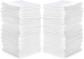 Simpli-Magic Cotton Washcloths White, 40 Pack, Size: 12”x12” by SIMPLI-MAGIC